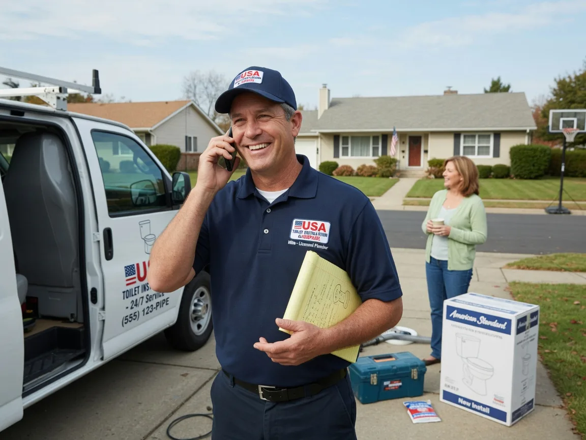 Toilet Installation Lebanon, WI FAQs